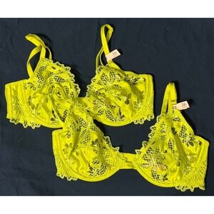 Victoria's Secret Very Sexy Ziggy Glam Neon Yellow NWT - A106